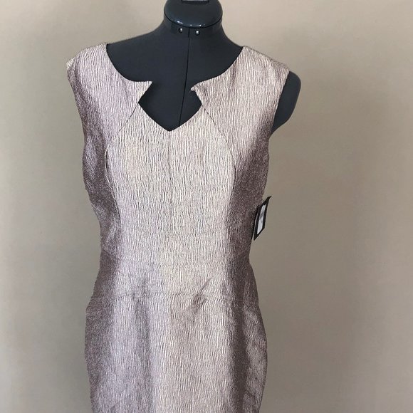 Ellen Tracy Sheath Dress NWT‎ Size 4. Elegant! - Picture 1 of 5